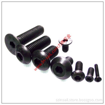 ISO7380, ISO14583, Slotted Mushroom Head Screws, Hexagon Socket Button Head Screws